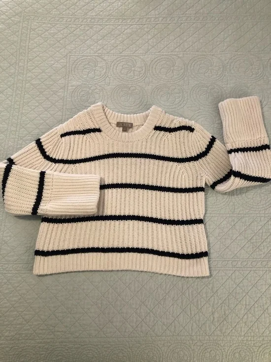 J Crew Heritage Fisherman sweater. Size XS. - Picture 2 of 10